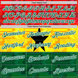 Custom Red Kelly Green White Yellow-Black Ghana Flag Performance T-Shirt