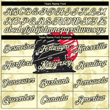 Custom City Cream-Black 3D Pattern Concept Adventure Off Road Performance T-Shirt