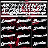 Custom Black White Red-Gray 3D Pattern Abstract Geometric Shattered Angular Performance T-Shirt