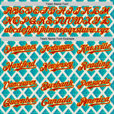 Custom Cream Red Blue-Gold Geometric Diamond Grid Rhombus Authentic Baseball Jersey