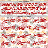 Custom White-Red Foodie Pasta Spaghetti & Macaroni Authentic Baseball Jersey