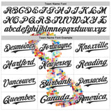 Custom White-Black Autism Acceptance Puzzle Infinity Authentic Baseball Jersey