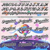 Custom Pink Black-White Autism Awareness Puzzle Infinity Authentic Baseball Jersey
