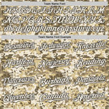 Custom Cream Olive-Black Half Camo Ombre Authentic Baseball Jersey