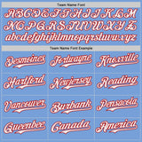 Custom Ice Blue Orange-White Ice Cream Waffle Foodie Dessert Authentic Baseball Jersey