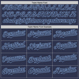 Custom Navy-Light Blue Fluid Liquid Wave Splatter Authentic Baseball Jersey