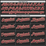 Custom Black Crimson-City Cream Fluid Liquid Wave Splatter Authentic Baseball Jersey