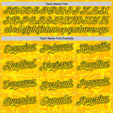 Custom Gold Light Yellow-Green Geometric Cyber Starburst Authentic Baseball Jersey
