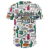 Custom White-Black Route 66 Americana Road Trip Authentic Baseball Jersey