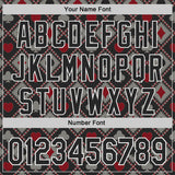 Custom Black-White Las Vegas Poker Club Authentic Baseball Jersey