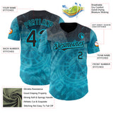 Custom Black-Lakes Blue Las Vegas Poker Club Authentic Baseball Jersey
