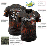 Custom Black-White Las Vegas Poker Club Authentic Baseball Jersey