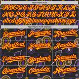 Custom Black Gold Purple-Red Burning Man Paisley Bandana Rave Authentic Baseball Jersey