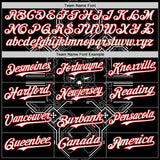 Custom Black White-Red Cyberpunk Futuristic Rave Authentic Baseball Jersey