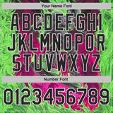 Custom Pink Black Green-White Skateboard Gothic Performance T-Shirt
