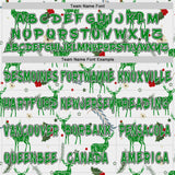Custom White Grass Green-Black Ugly Christmas Sweater Reindeer Pullover Sweatshirt Hoodie