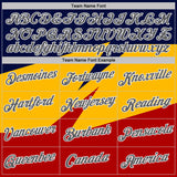 Custom Stitched Yellow Steel Gray Royal Red-White Sportswear Abstract Pullover Sweatshirt Hoodie
