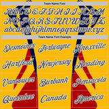 Custom Stitched Yellow Steel Gray Navy Red-White Sportswear Abstract Pullover Sweatshirt Hoodie
