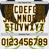 Custom Stitched White Brown Black Green-Yellow Sportswear Abstract Pullover Sweatshirt Hoodie