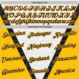 Custom Stitched White Brown Black-Yellow Sportswear Abstract Pullover Sweatshirt Hoodie