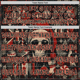 Custom  Black Cream-Red Christmas Gothic Santa Hat Skull Pullover Sweatshirt Hoodie
