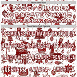 Custom  White Red-Black Christmas Reindeer Pullover Sweatshirt Hoodie