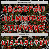 Custom  Black Red White-Green Christmas Santa Claus & Gift Pullover Sweatshirt Hoodie