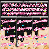 Custom Stitched Black White-Pink Ice Cream Waffle Foodie Dessert Pullover Sweatshirt Hoodie
