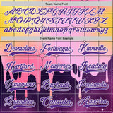 Custom Pink Purple Yellow-White Melting Rave Psychedelic Checkerboard Lace Neck Hockey Jersey