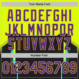 Custom Stitched Black Purple Neon Yellow Aqua-Yellow Car Racing Motorsport Pullover Sweatshirt Hoodie
