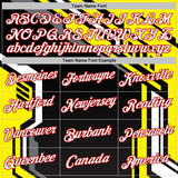 Custom Stitched Black White Yellow Gray-Red Car Racing Motorsport Pullover Sweatshirt Hoodie
