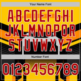 Custom Stitched Yellow Red Black Orange-White Car Racing Motorsport Pullover Sweatshirt Hoodie