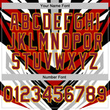 Custom Stitched Black Crimson Gray-Gold Car Racing Motorsport Pullover Sweatshirt Hoodie