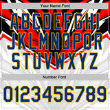 Custom Stitched Black US Navy Blue Red Gray-Gold Car Racing Motorsport Pullover Sweatshirt Hoodie