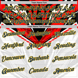 Custom Stitched Black US Navy Blue Red Gray-Gold Car Racing Motorsport Pullover Sweatshirt Hoodie