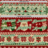 Custom Red Cream-Kelly Green Christmas Santa Claus Pullover Sweatshirt Hoodie
