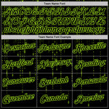 Custom Black-Neon Green Science Geek Computer Code Pullover Sweatshirt Hoodie
