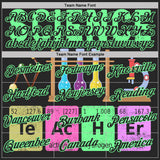 Custom Black-Green Science Geek Chemistry Pullover Sweatshirt Hoodie