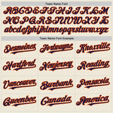 Custom Cream Navy-Orange Line Authentic Baseball Jersey