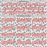 Custom White Red 3D Pattern Design Animal Cat Authentic Baseball Jersey
