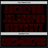 Custom Black Red 3D Pattern Design Rave Halloween Skull Authentic Baseball Jersey