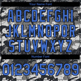 Custom Camo Powder Blue-Black 3D Nicaragua Nicaraguan Flag Sports Pullover Sweatshirt Salute To Service Hoodie