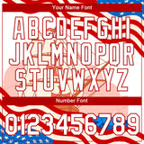 Custom City Cream White-Red 3D Pattern Design Sailing Ship Columbus Day American Flag Performance T-Shirt