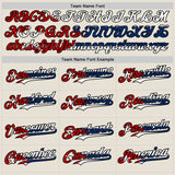 Custom Cream Red Black-Cuban Flag 3D Cuba Havana Authentic Baseball Jersey