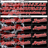 Custom Black Red-White 3D Pattern Design Patriotic American Spirit Rodeo Cowboy Authentic Baseball Jersey
