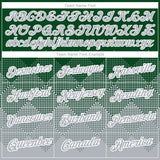 Custom Green Gray-White 3D Pattern Design Gradient Square Shapes Performance T-Shirt