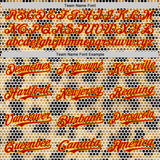 Custom Cream Red-Gold 3D Pattern Design Burner Costumes Leopard Mosaic Authentic Baseball Jersey