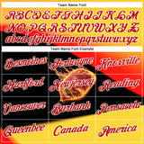 Custom Yellow Red Black-White 3D Flame Pickleball Paddles Balls Performance T-Shirt