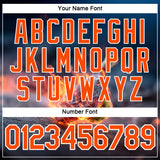 Custom Blue Orange-White 3D Flame Pickleball Paddles Balls Performance T-Shirt