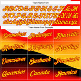 Custom White Yellow-Red 3D Graffiti Pickleball Paddles Balls Performance T-Shirt